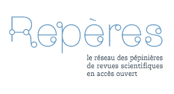 Logo Repères - le réseau des pépinières de revues scientifiques en accès ouvert